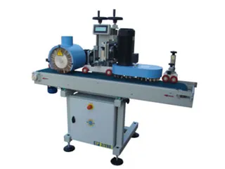 Аўтаматычная машына для маркіроўкі з сіняй галоўкай для этыкетак